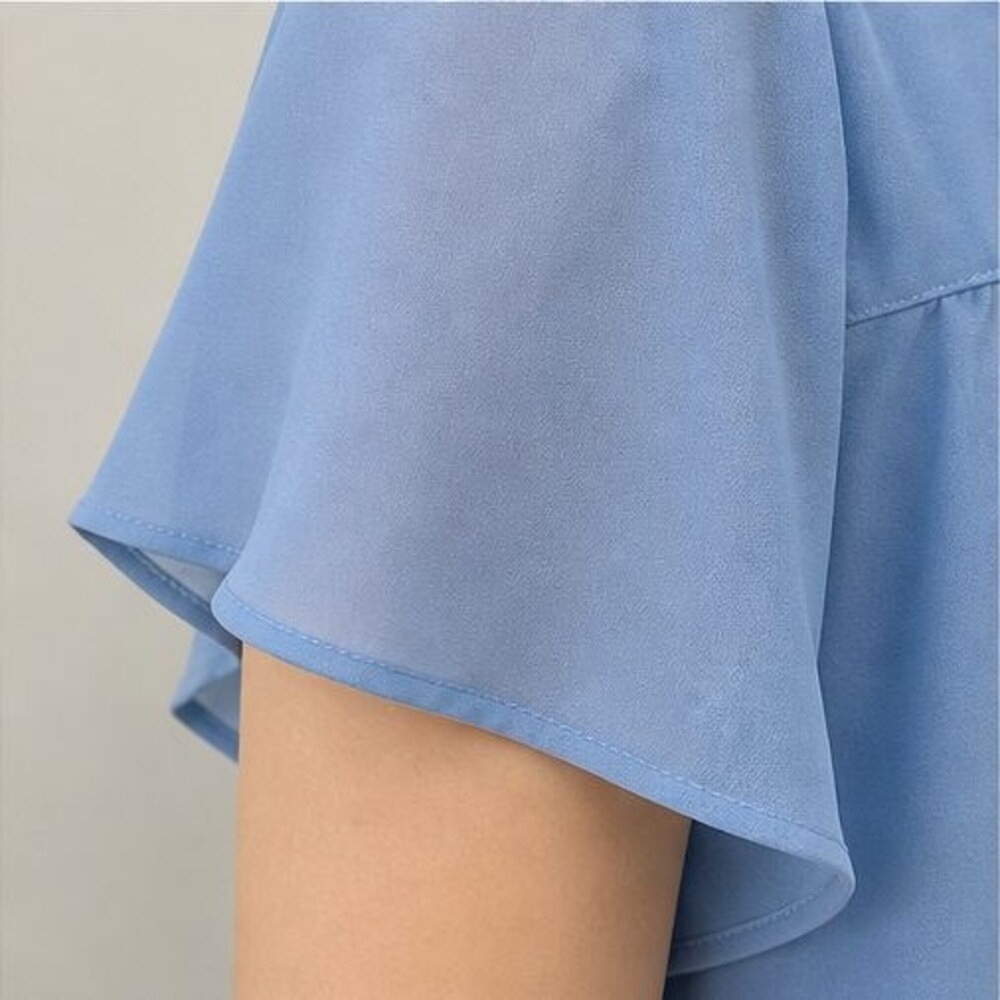 Blue Cami Blouse - Picture 5 of 6